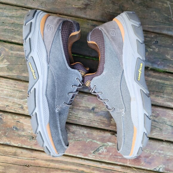 Skechers Men Shoes 11.5 Respected Loleto Relaxed Fit taupe Air Cool Memory Foam main image 4